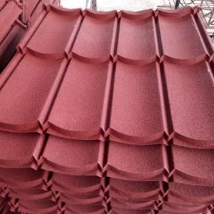Genteng Metal Pasir Anti Karat 2x4 Super Warna Merah